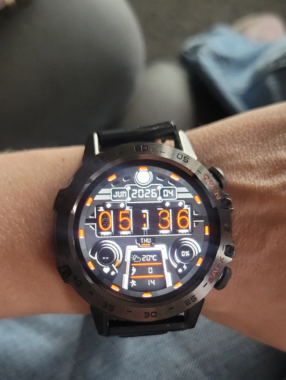 SUNKTA Military Smart Watch for Men